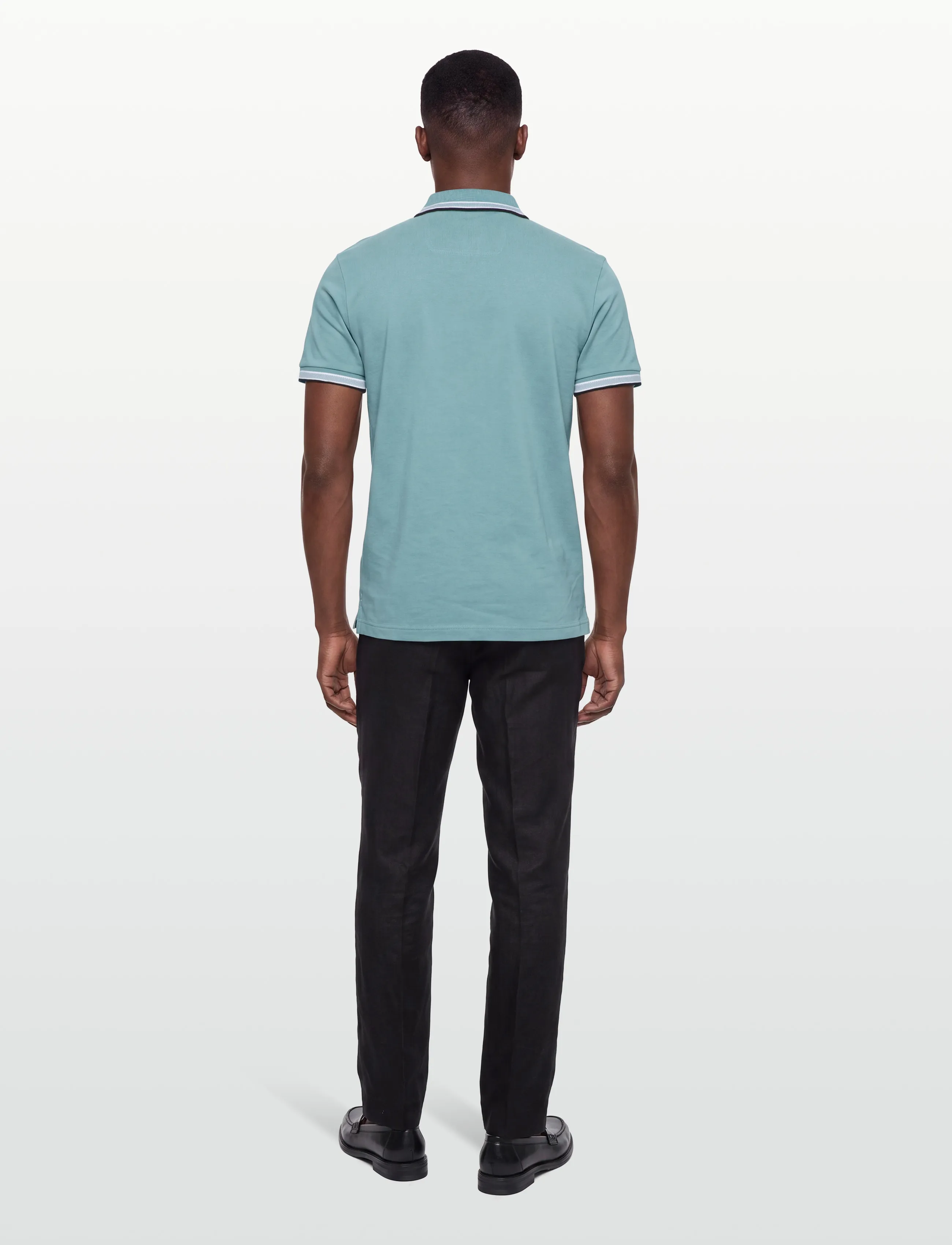BOSS - Paddy - oberteile & t-shirts - turquoise/aqua - 4