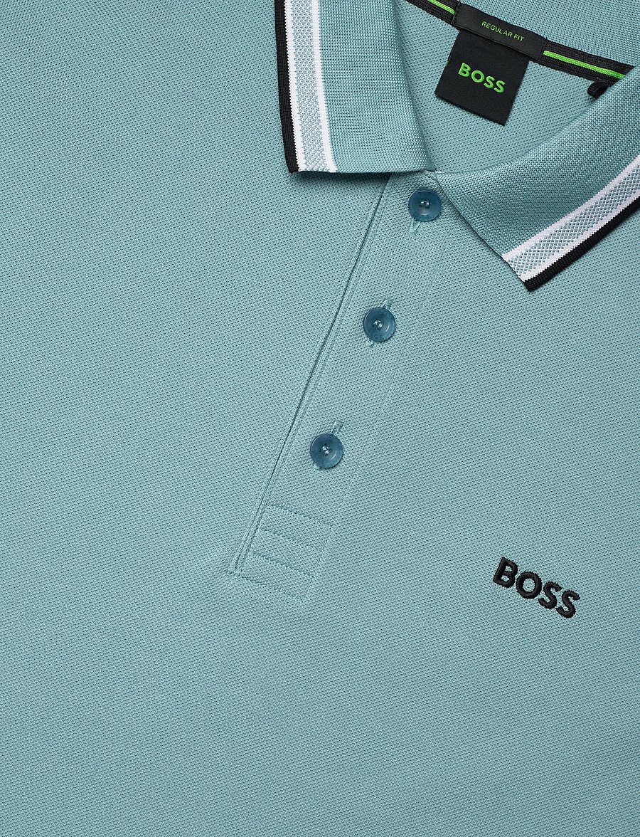 BOSS - Paddy - oberteile & t-shirts - turquoise/aqua - 2