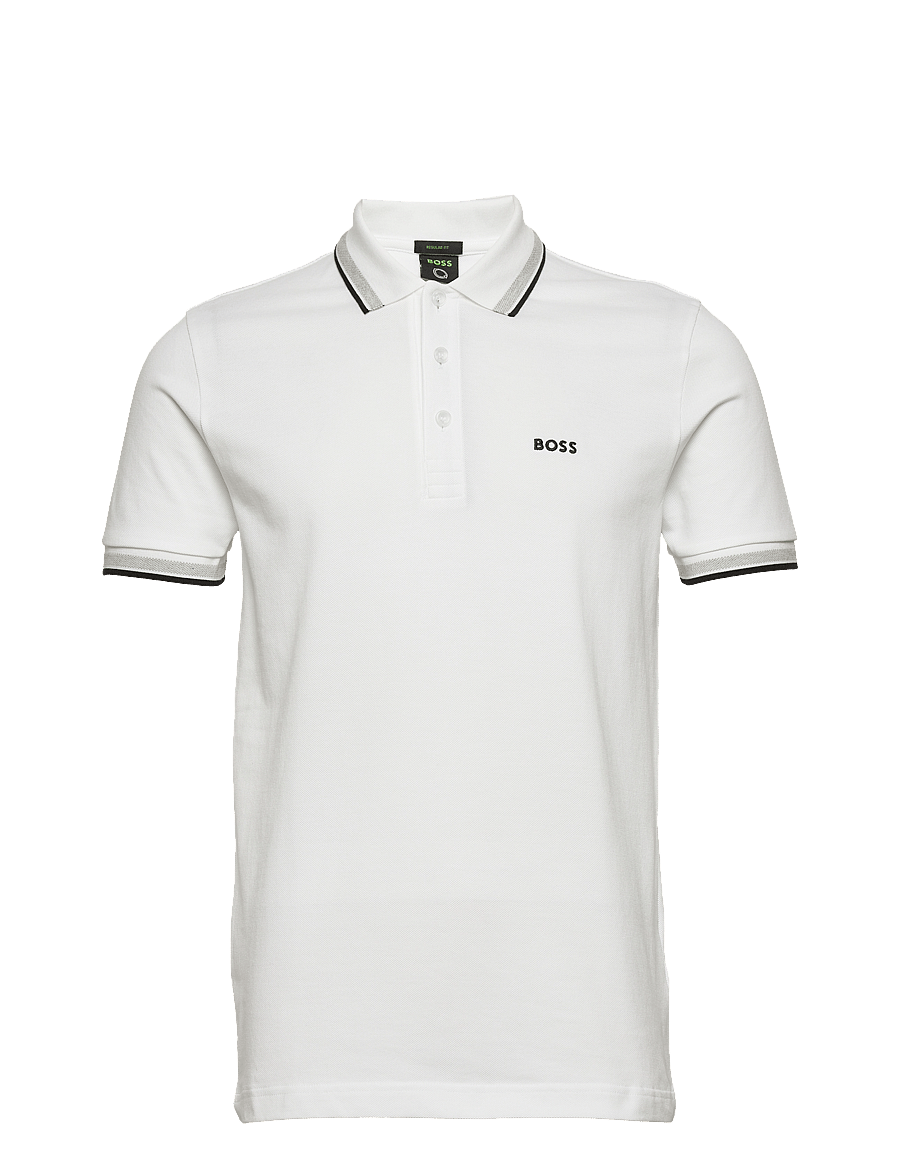 BOSS - Paddy - oberteile & t-shirts - white - 0
