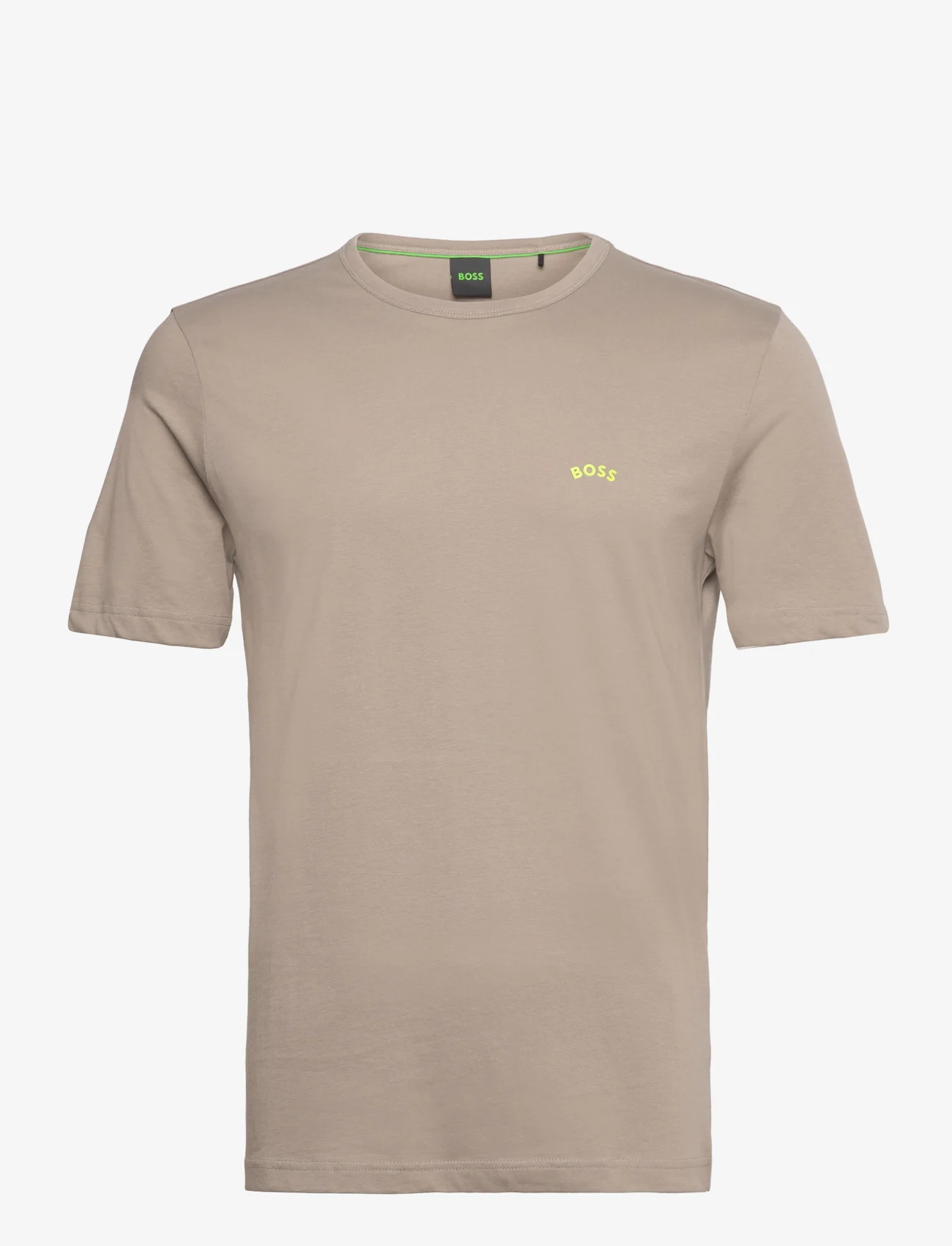 BOSS - Tee Curved - kortermede t-skjorter - light/pastel green - 0
