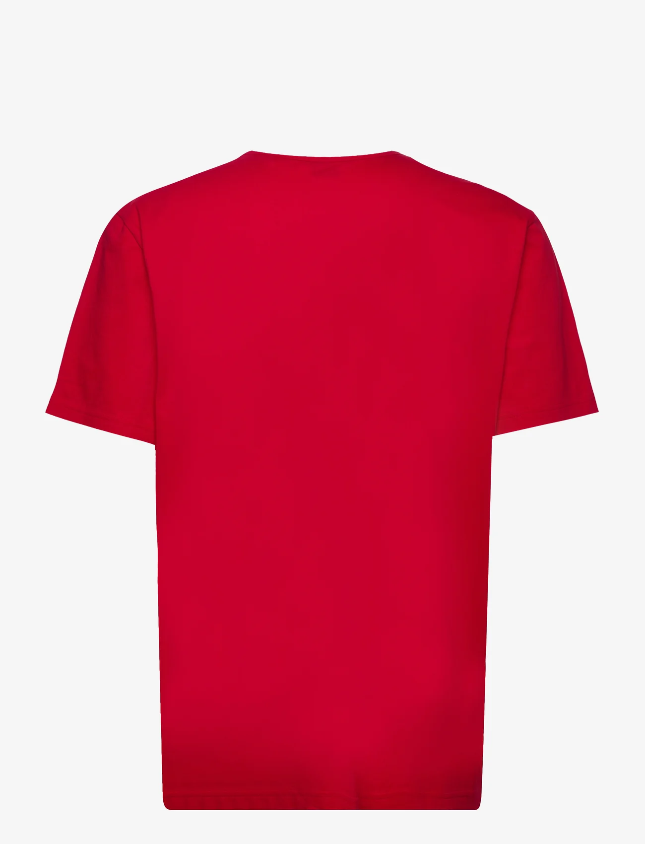 BOSS - Tee Curved - short-sleeved t-shirts - medium red - 1