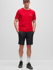 BOSS - Tee Curved - short-sleeved t-shirts - medium red - 2