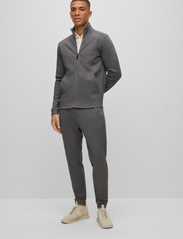 BOSS - Skaz Curved - sportiska stila džemperi - medium grey - 2