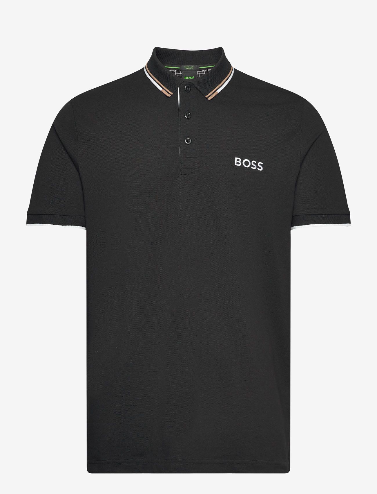 BOSS - Paddy Pro - kortærmede poloer - black - 0