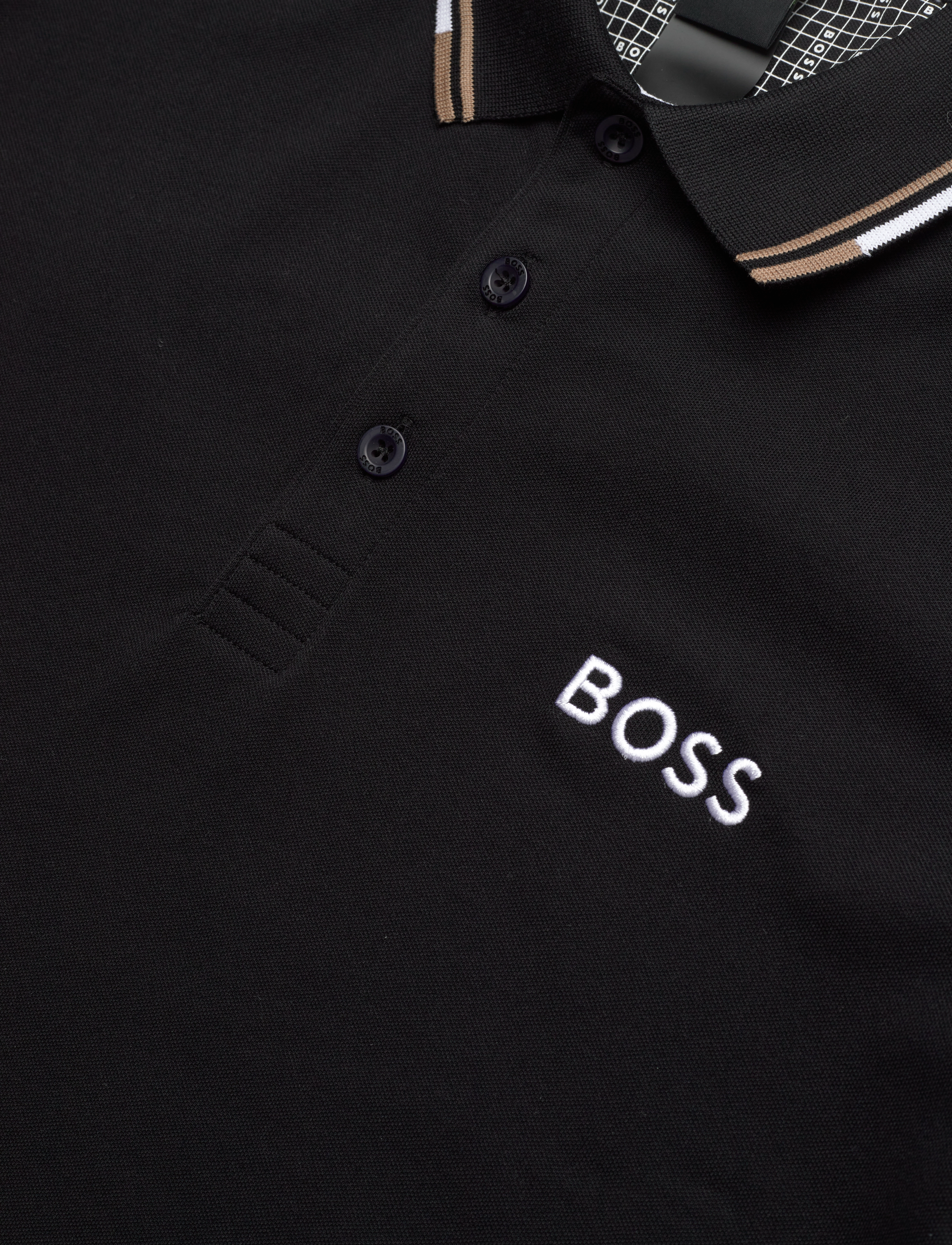 BOSS - Paddy Pro - lühikeste varrukatega polod - black - 2