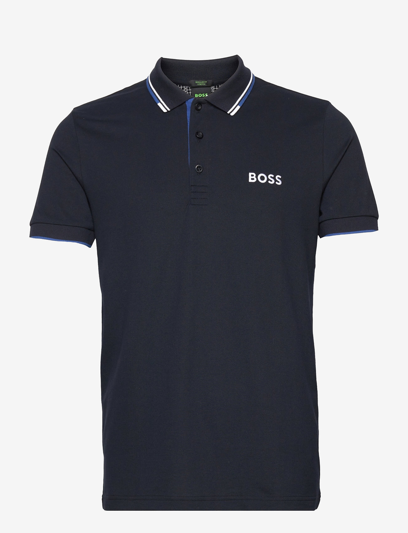 BOSS - Paddy Pro - short-sleeved polos - dark blue - 0
