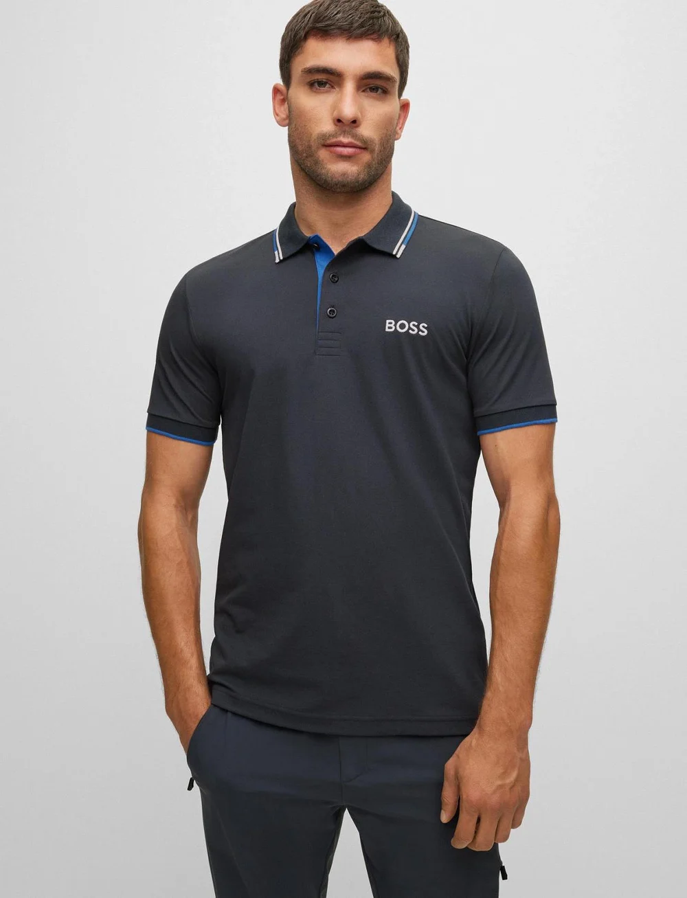 BOSS - Paddy Pro - toppar & t-shirts - dark blue - 4