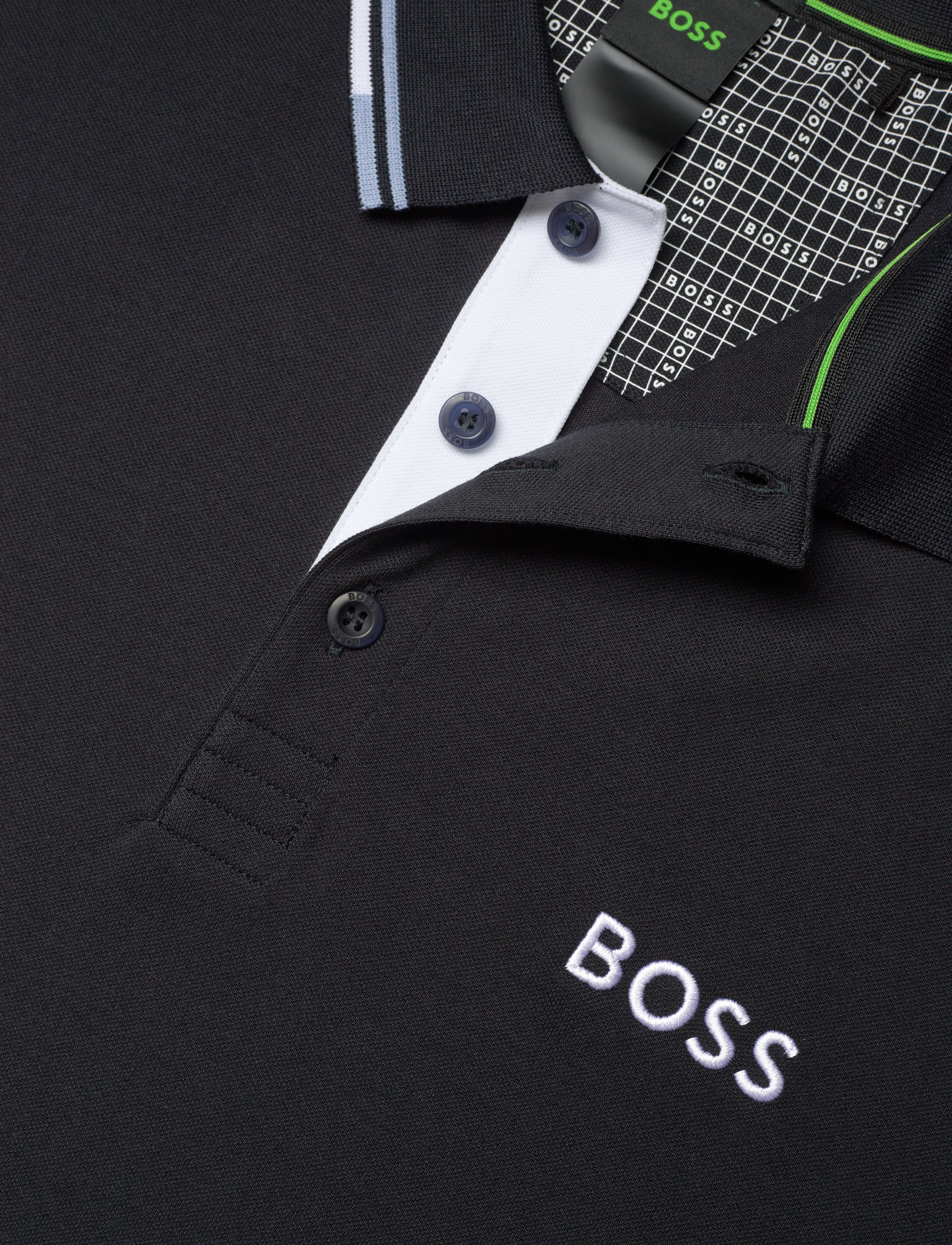 BOSS - Paddy Pro - kortærmede poloer - dark blue - 2