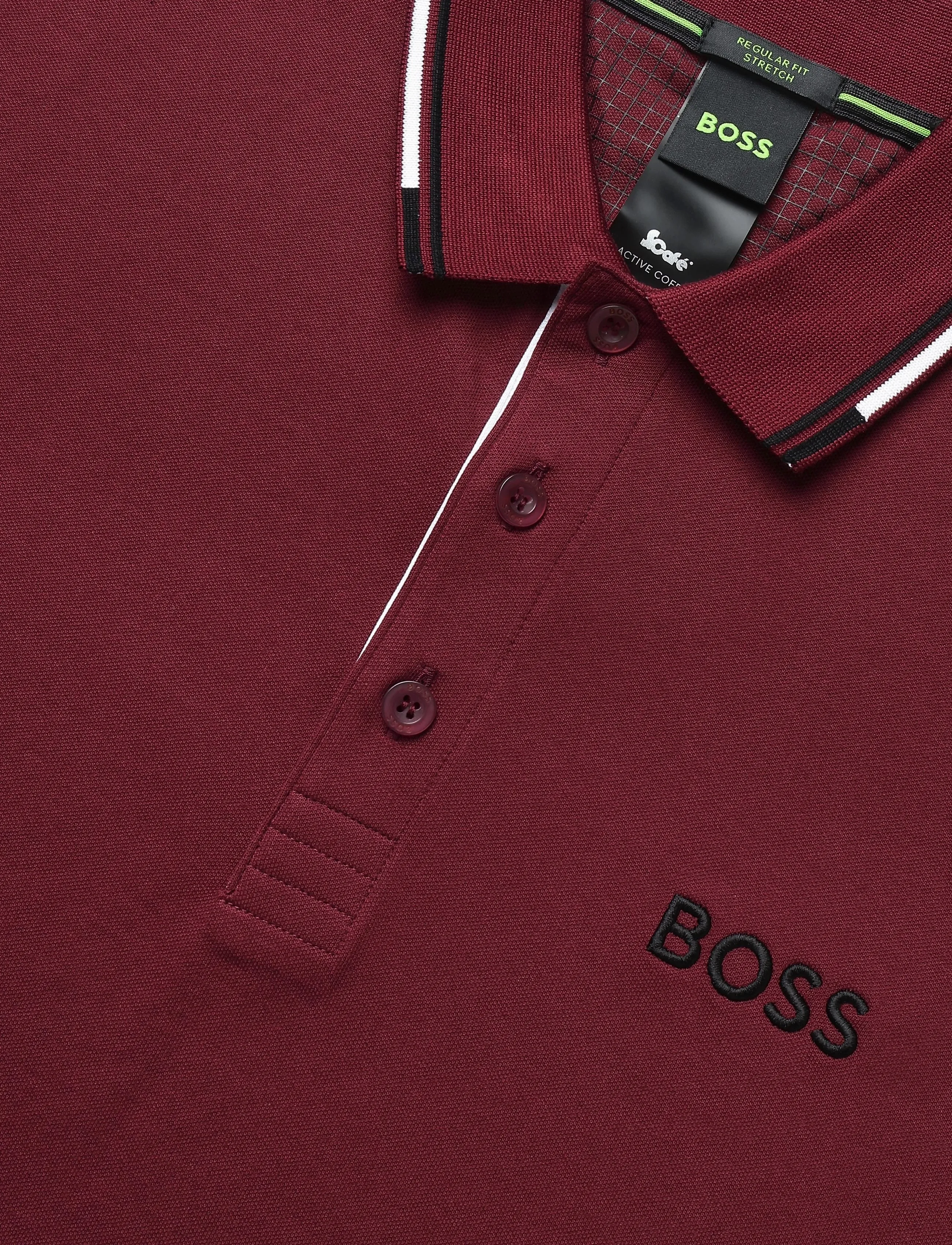 BOSS - Paddy Pro - oberteile & t-shirts - dark pink - 2