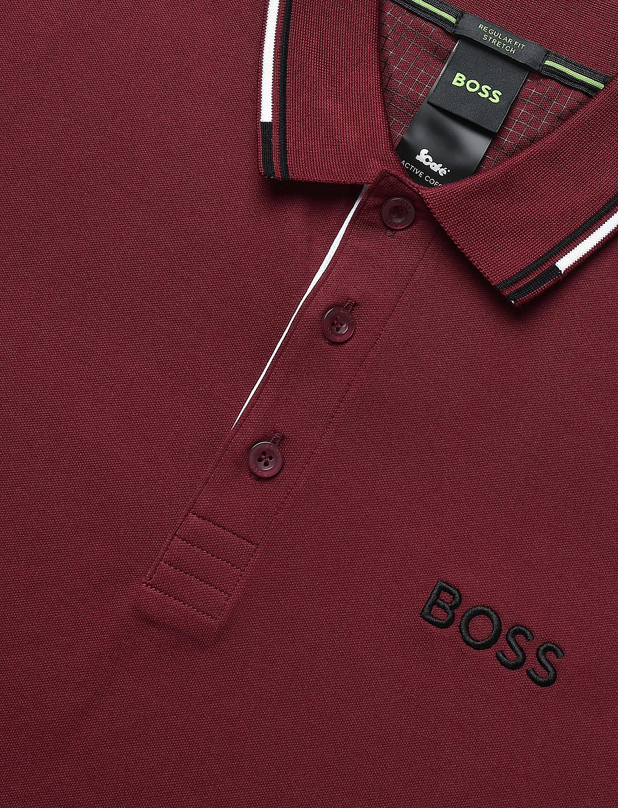 BOSS - Paddy Pro - oberteile & t-shirts - dark pink - 2