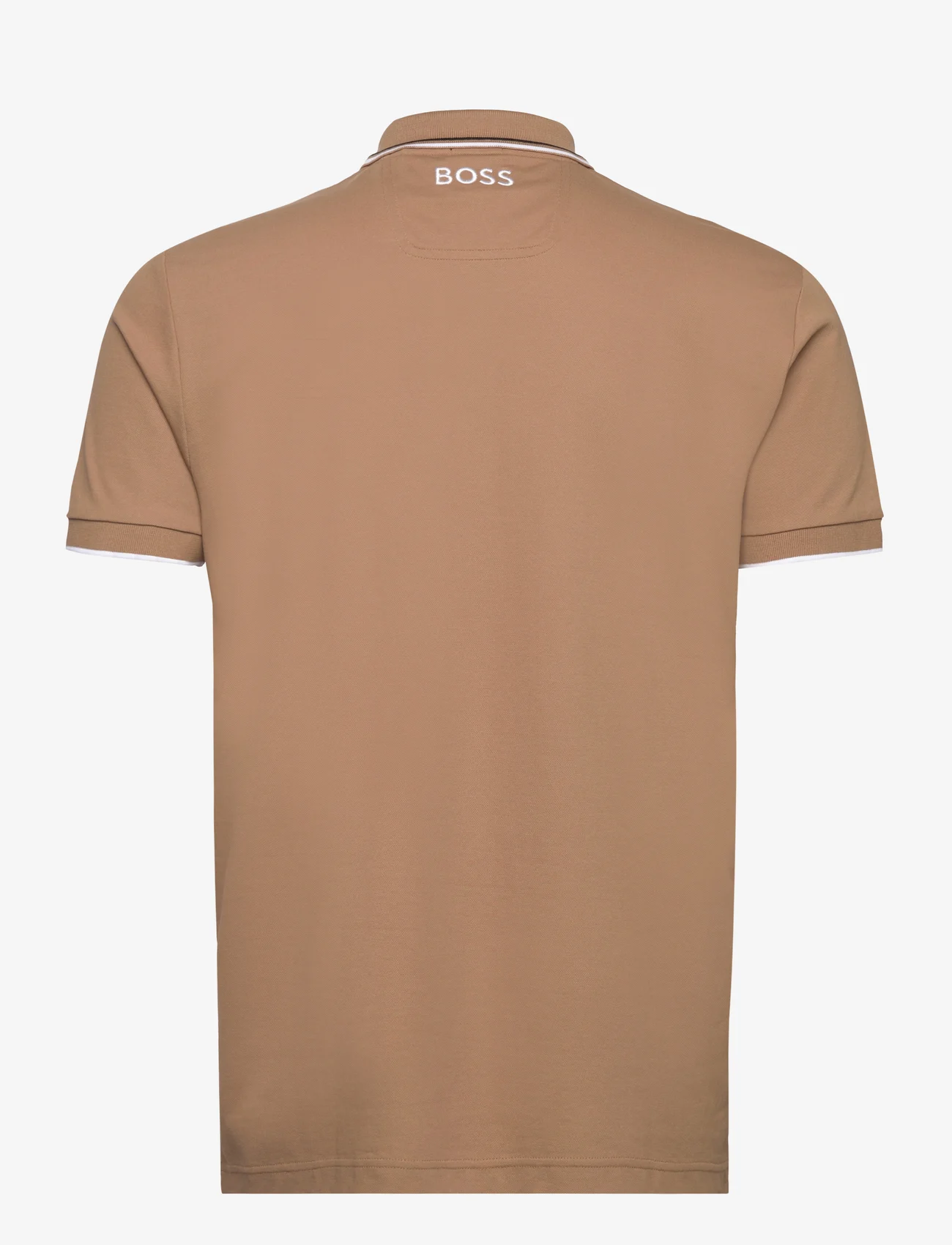 BOSS - Paddy Pro - short-sleeved polos - medium beige - 1