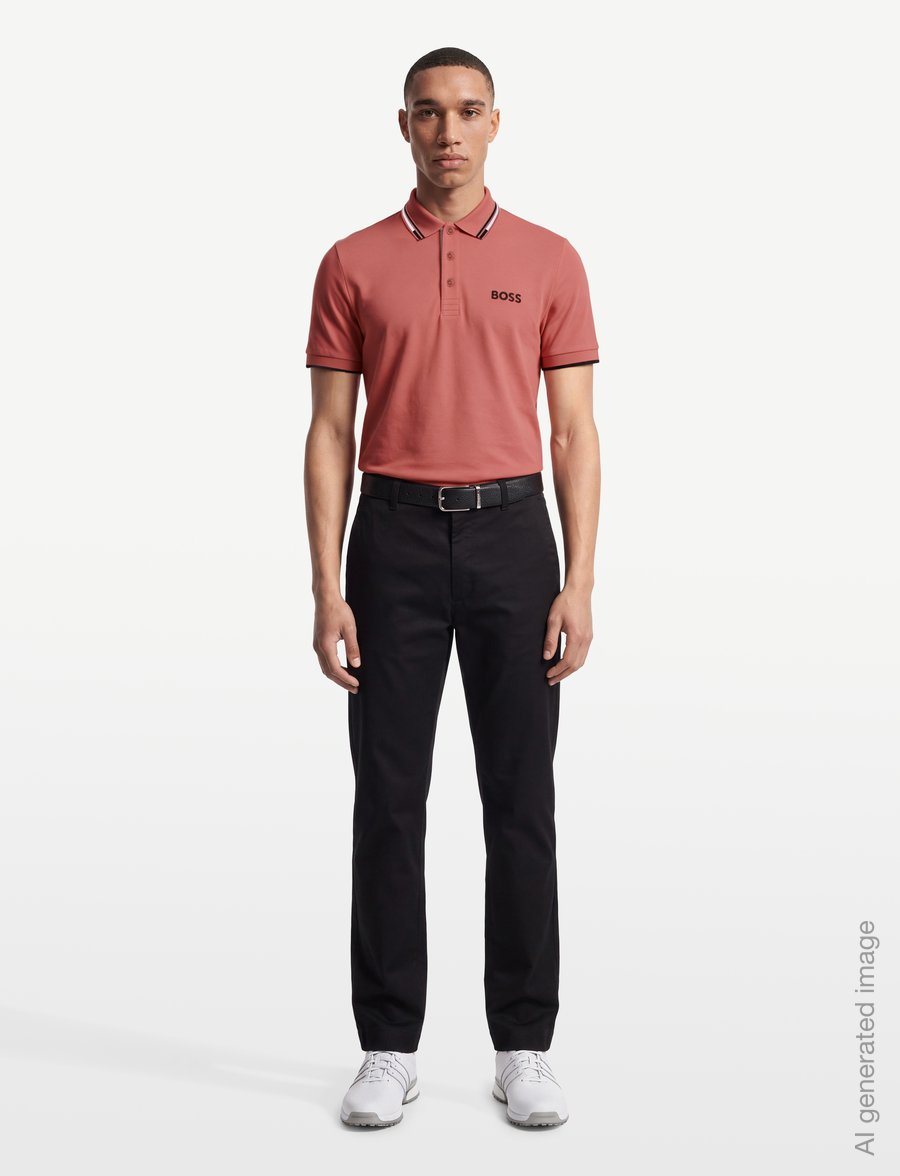 BOSS - Paddy Pro - oberteile & t-shirts - medium pink - 0