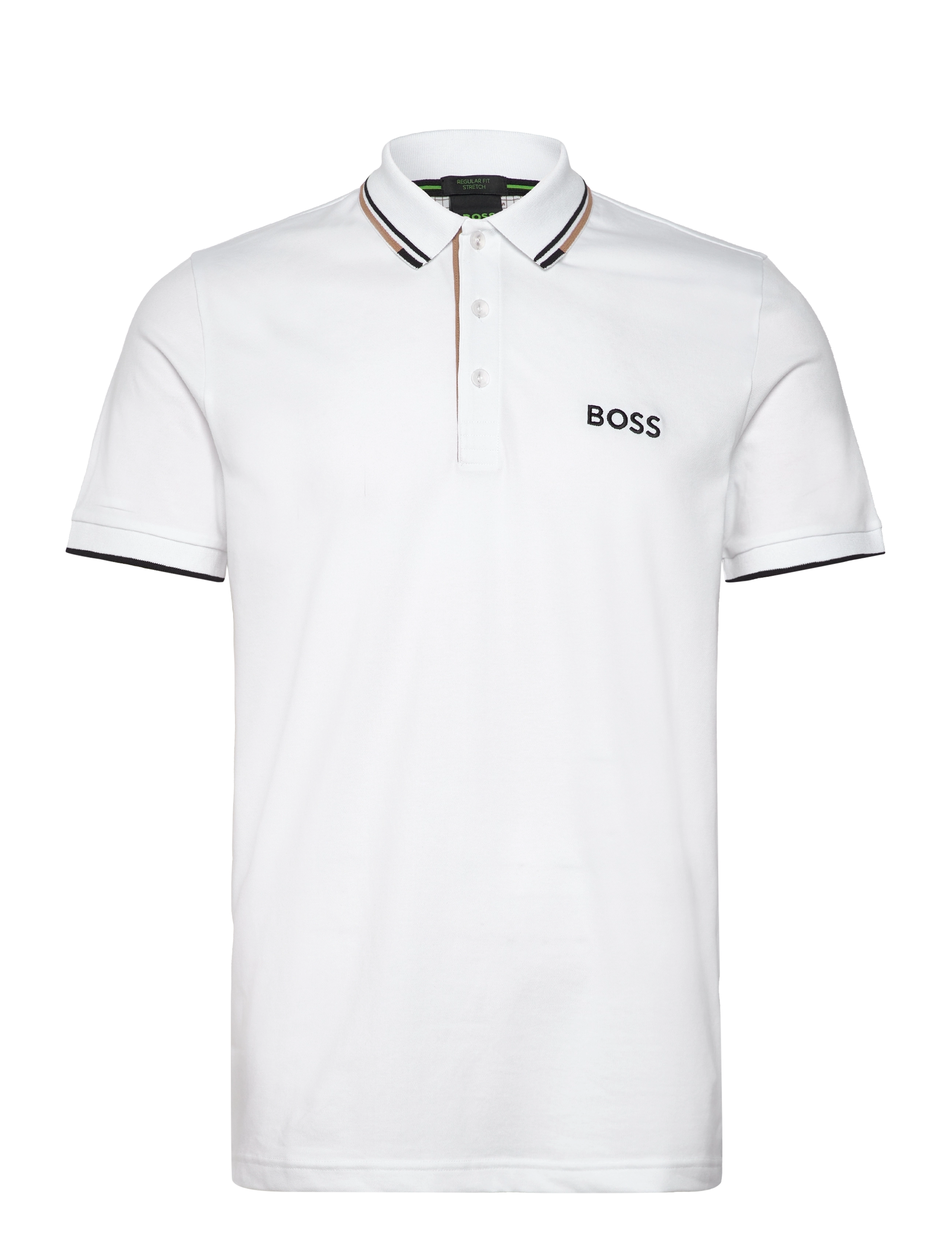 BOSS Paddy Pro, M, White, Poloer > Kortærmede, Herre
