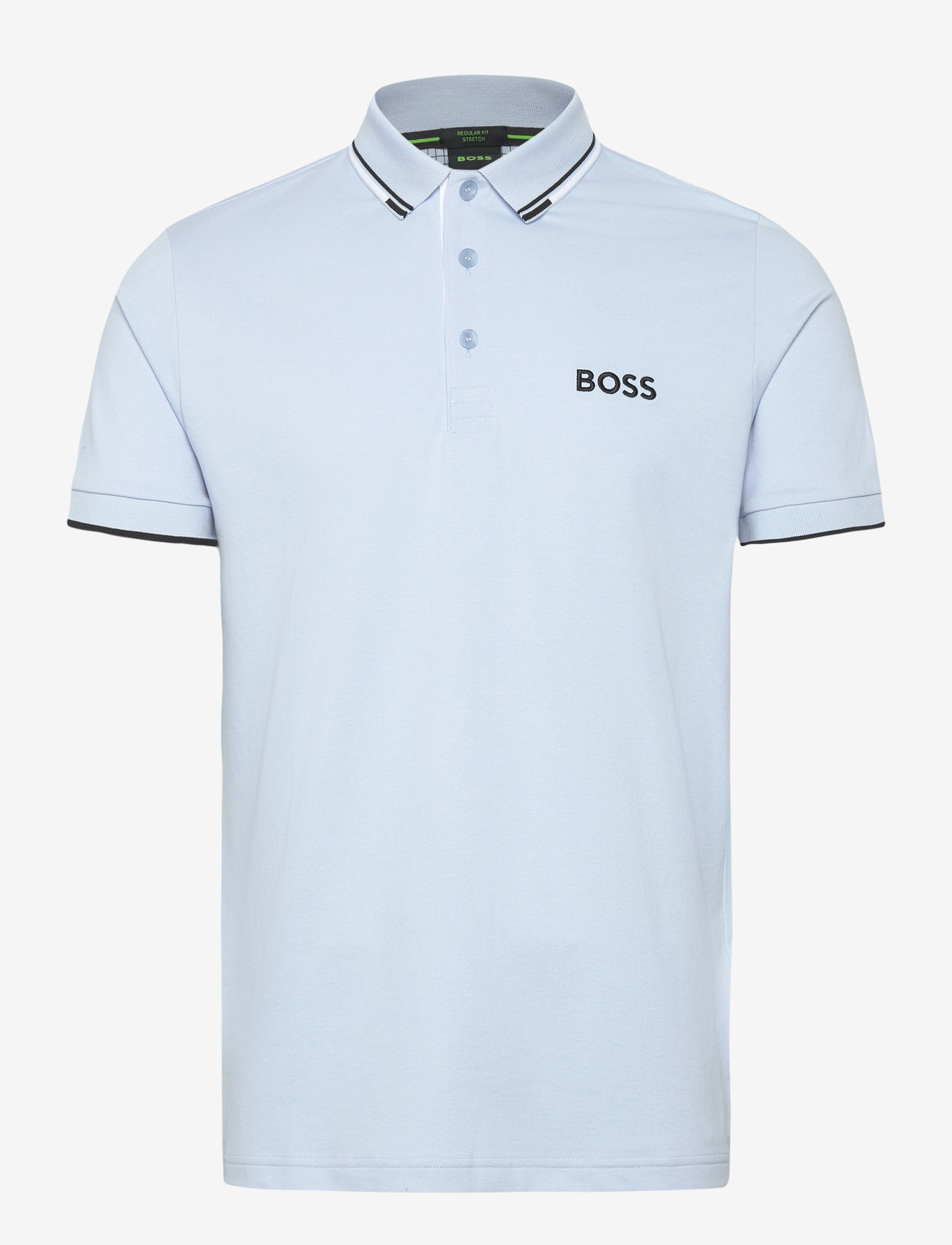 BOSS - Paddy Pro - lühikeste varrukatega polod - open blue - 0