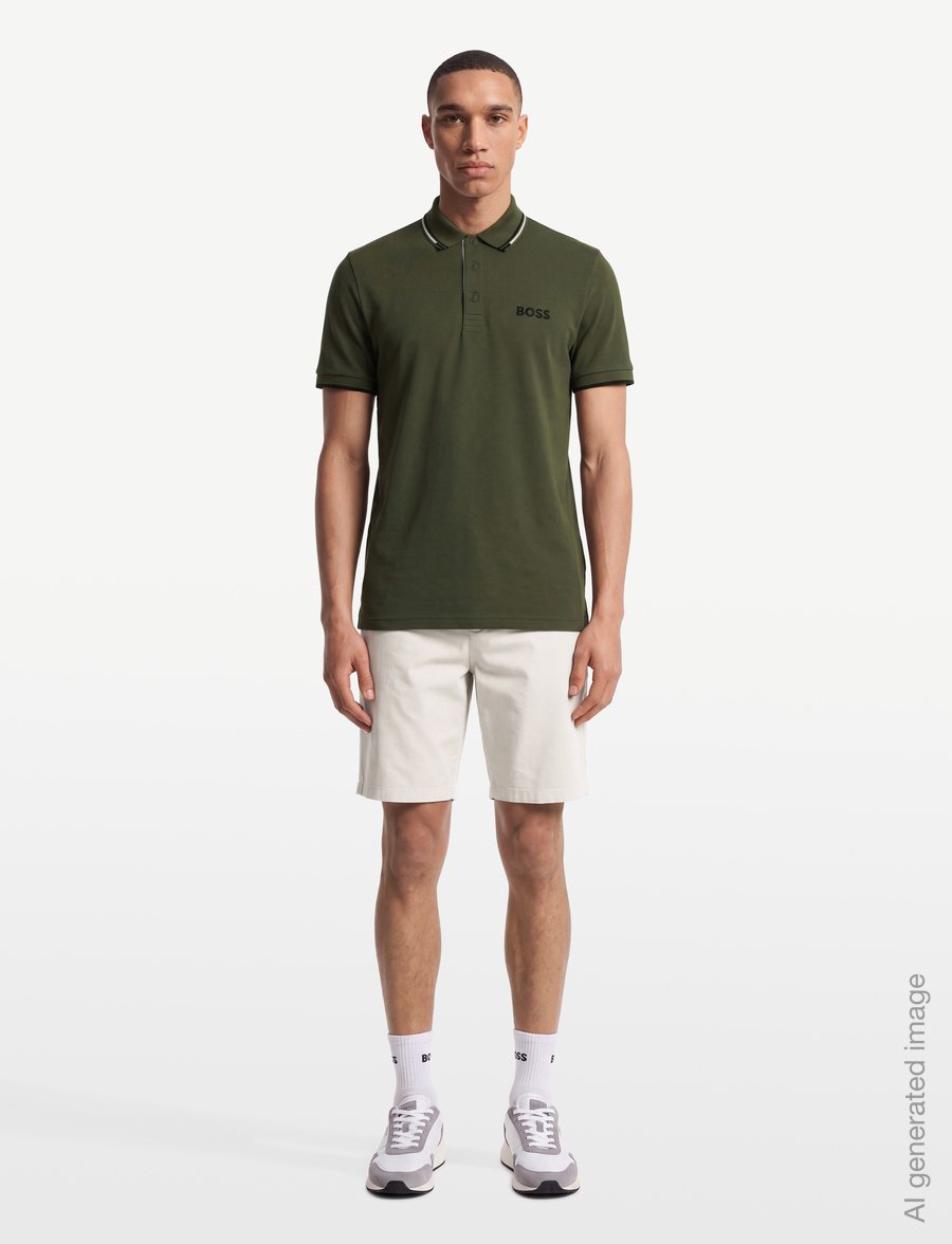 BOSS - Paddy Pro - oberteile & t-shirts - open green - 0