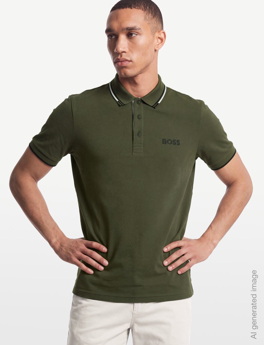 BOSS - Paddy Pro - oberteile & t-shirts - open green - 3