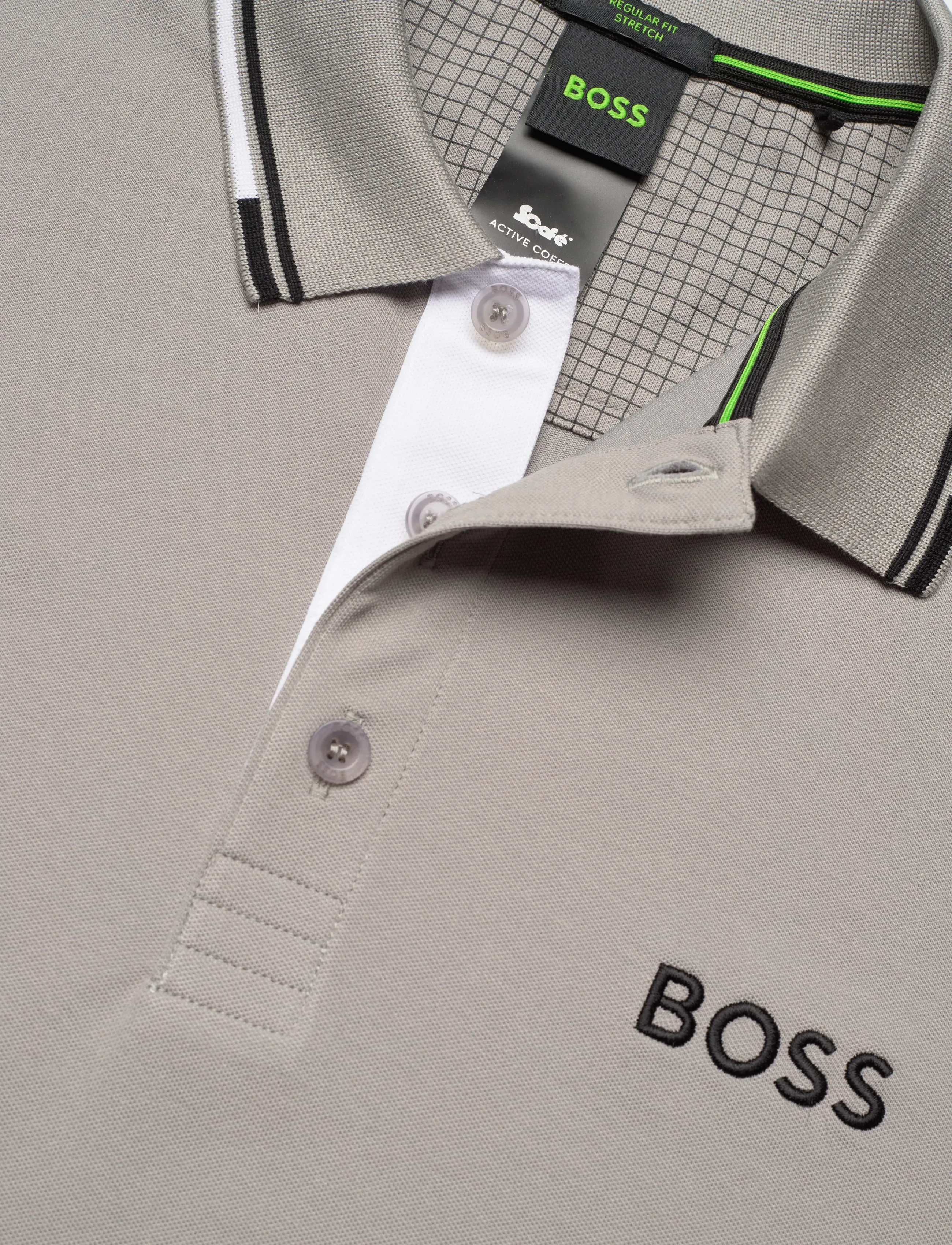 BOSS - Paddy Pro - polos - silver - 5