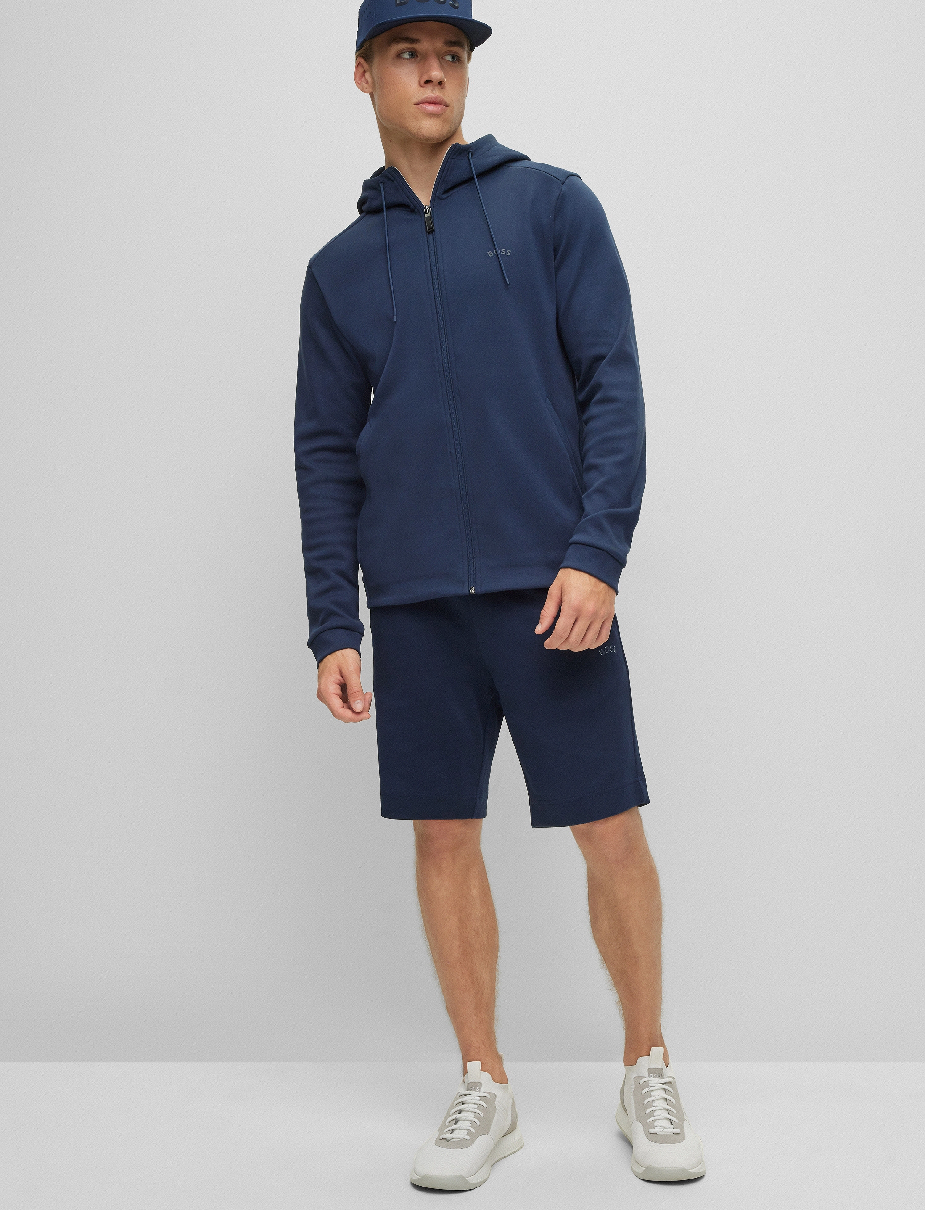 BOSS - Saggy Curved - navy - 2