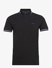 BOSS - Paul Curved - polo marškinėliai trumpomis rankovėmis - black - 0