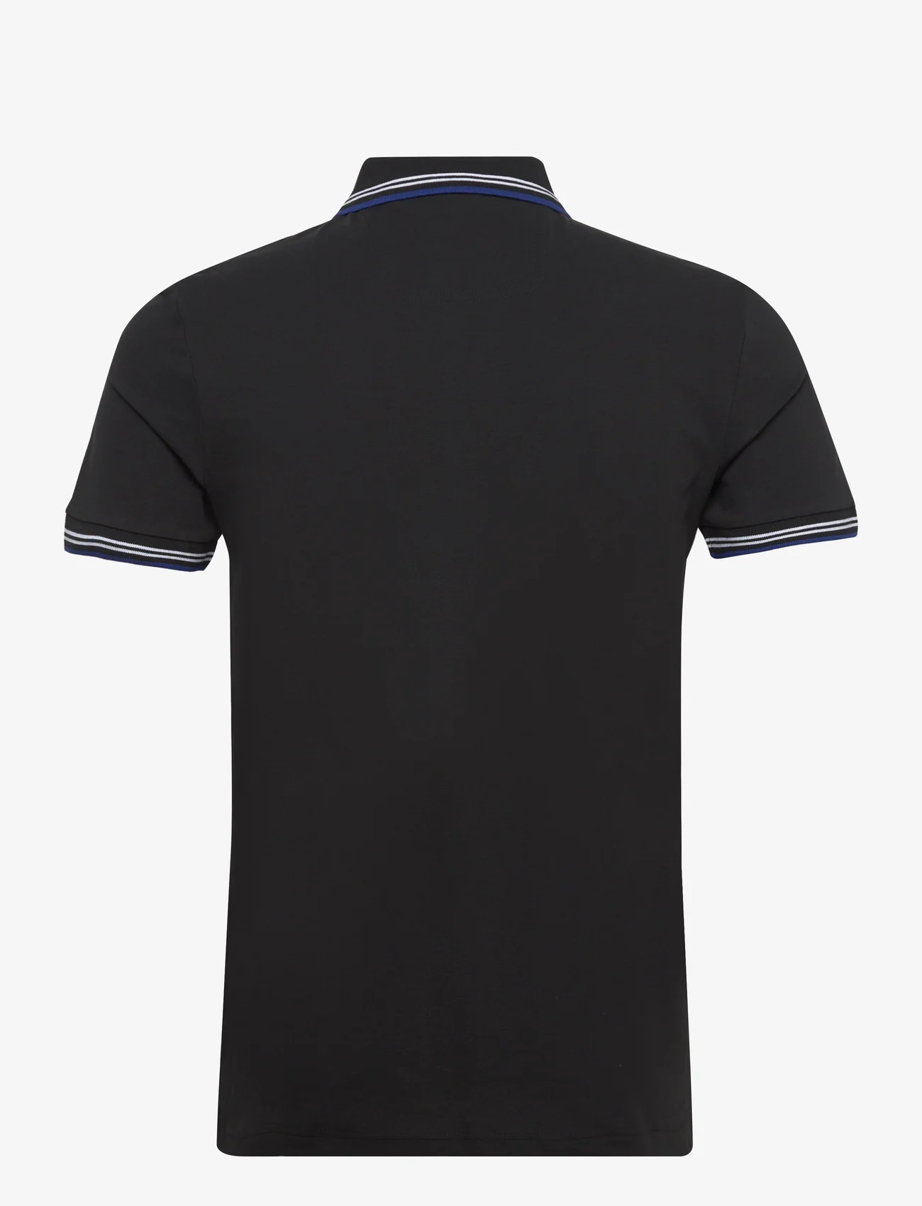 BOSS - Paul Curved - polo marškinėliai trumpomis rankovėmis - black - 1