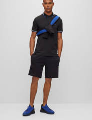 BOSS - Paul Curved - polo marškinėliai trumpomis rankovėmis - black - 2