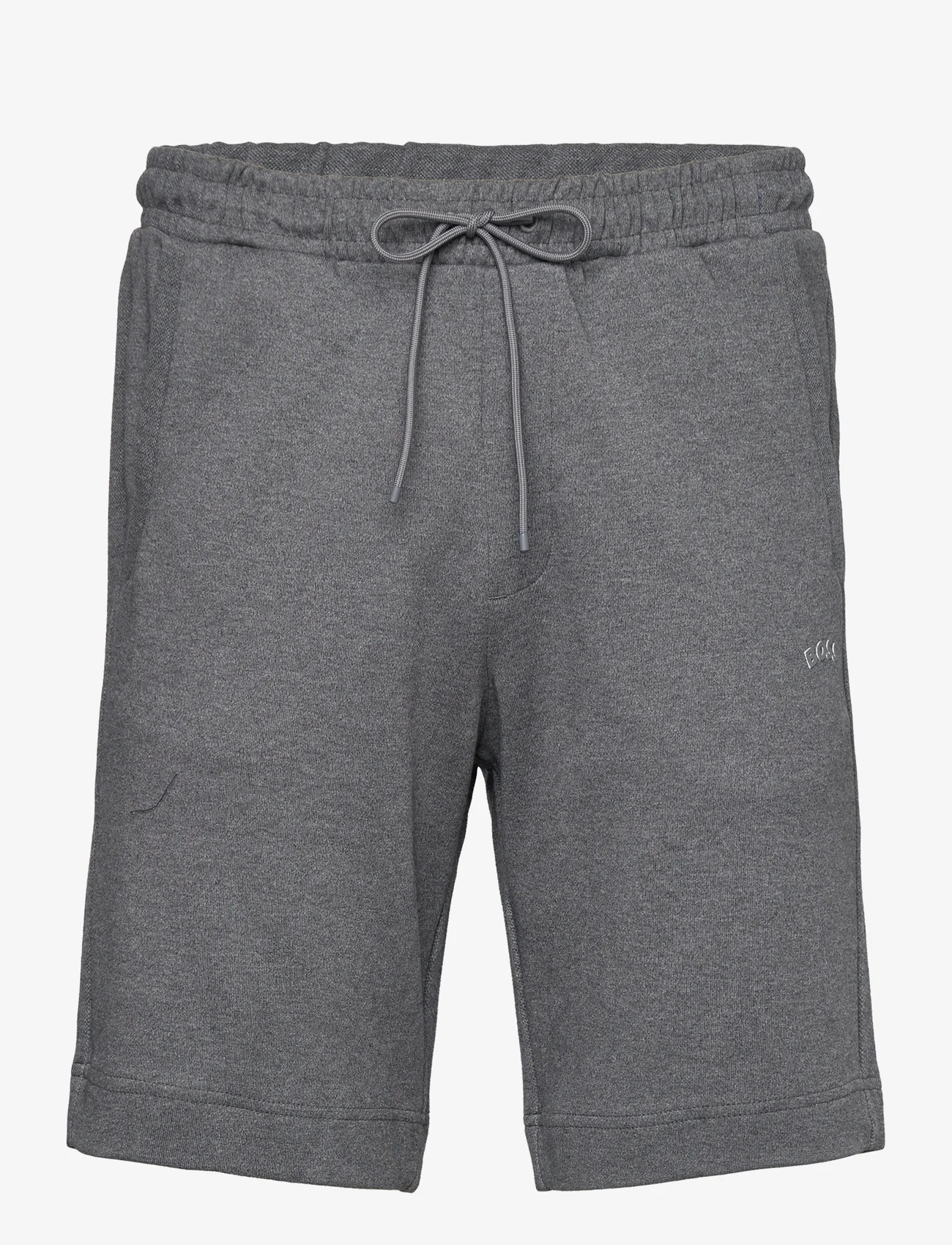 BOSS - Headlo Curved - træningsshorts - medium grey - 0