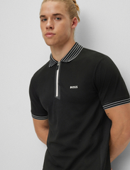 BOSS - Philix - polo marškinėliai trumpomis rankovėmis - black - 3