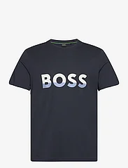 BOSS - Tee 1 - kortermede t-skjorter - dark blue - 0