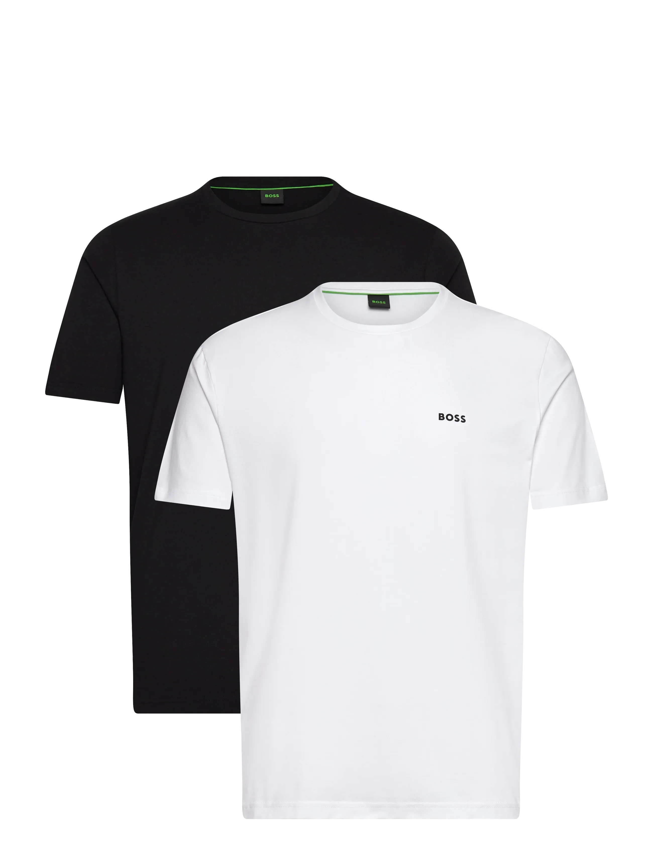 BOSS T-Shirt 2-Pack, Mænd, T-Shirt 2-Pak, Sort, Str: XXXL