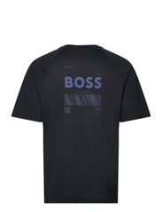 BOSS - Tee 2 - short-sleeved t-shirts - dark blue - 1