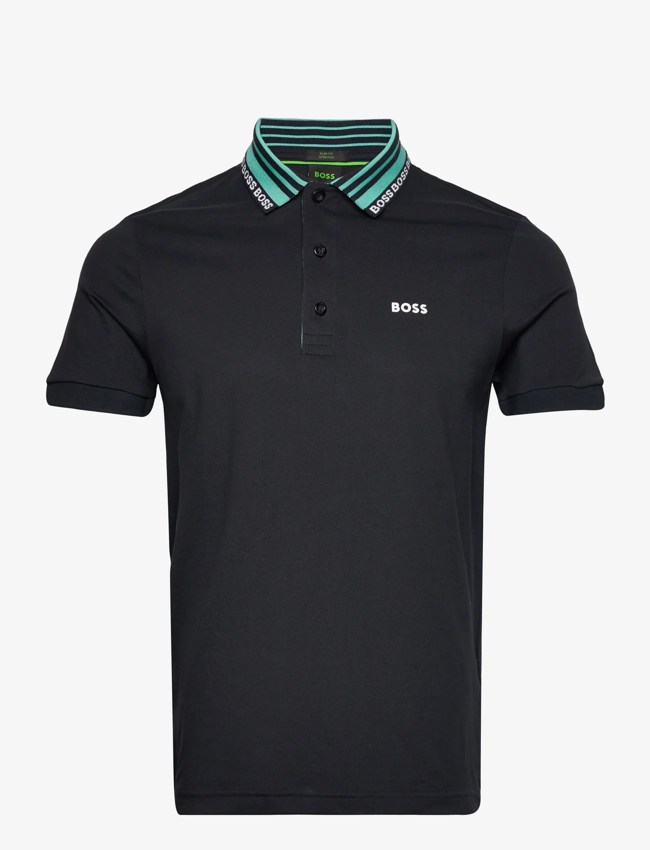 BOSS - Paule - polo marškinėliai trumpomis rankovėmis - dark blue - 0