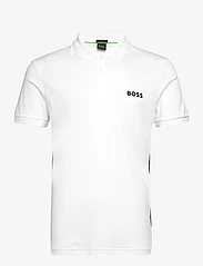 BOSS - Paule Mirror - polo shirts - white - 0