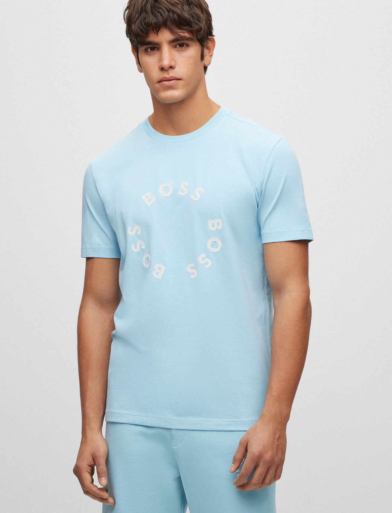 BOSS - Tee 4 - light/pastel blue - 2