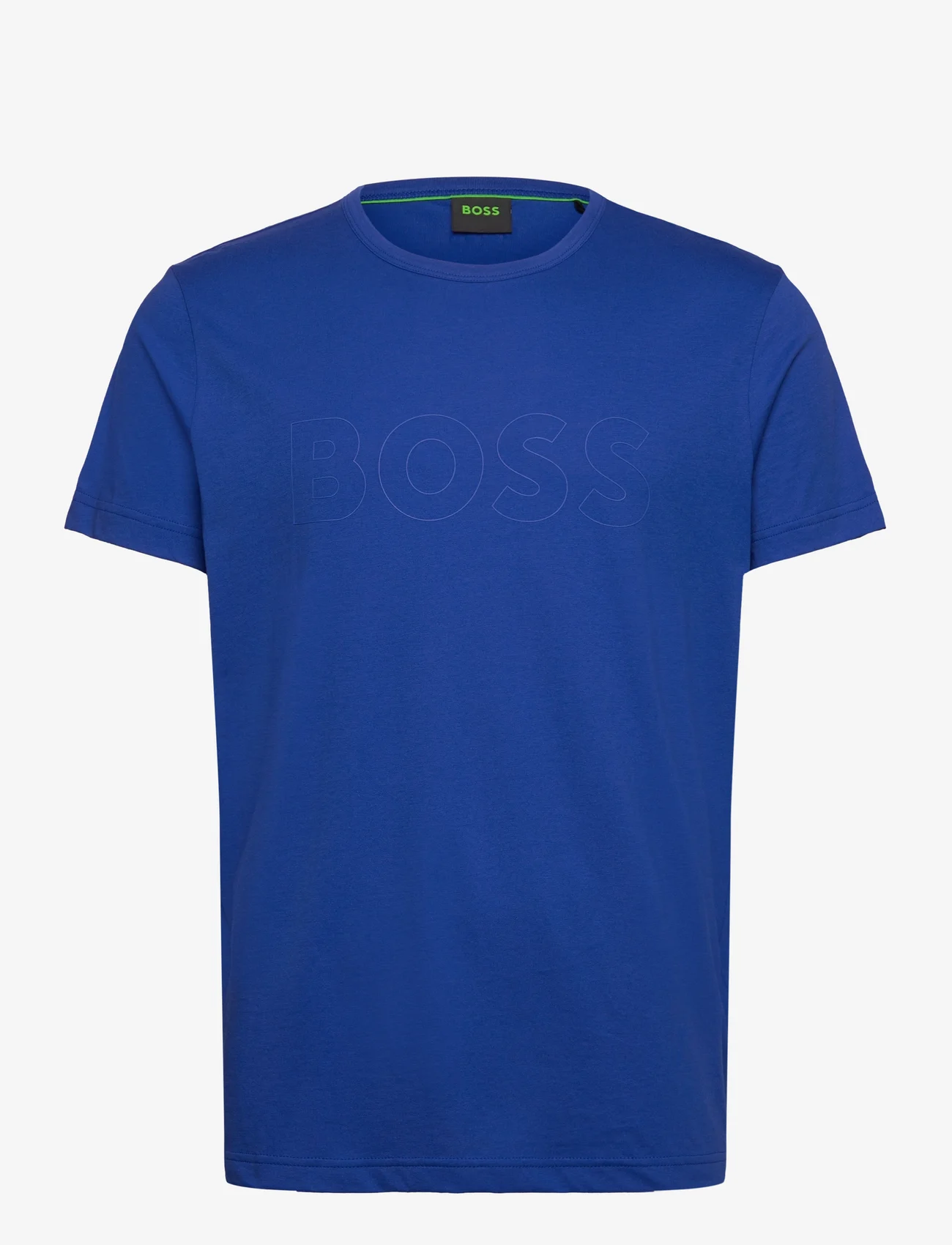 BOSS - Teebo_N - short-sleeved t-shirts - medium blue - 0