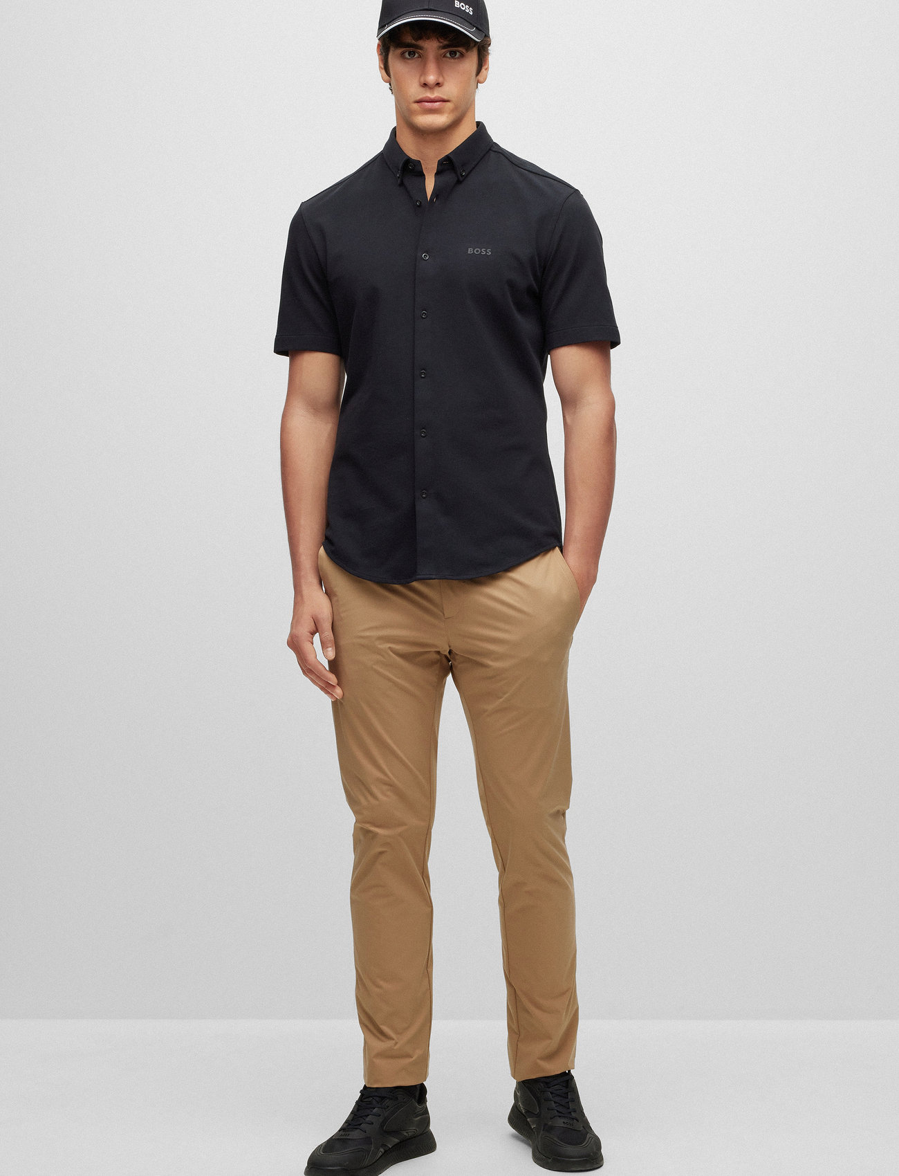 BOSS - Cap-1 - nokamütsid - black - 0