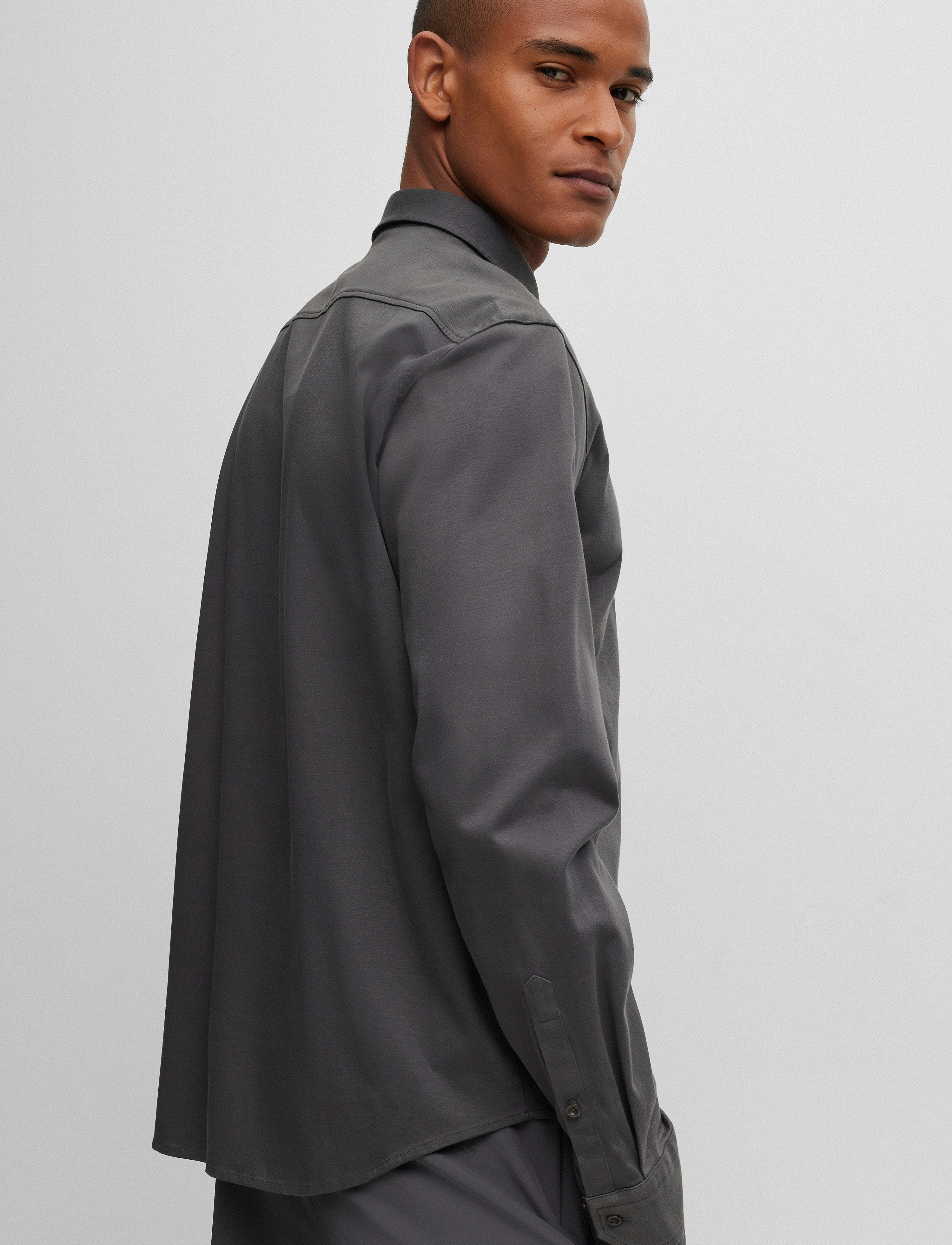 BOSS - BIADO_R - dark grey - 4