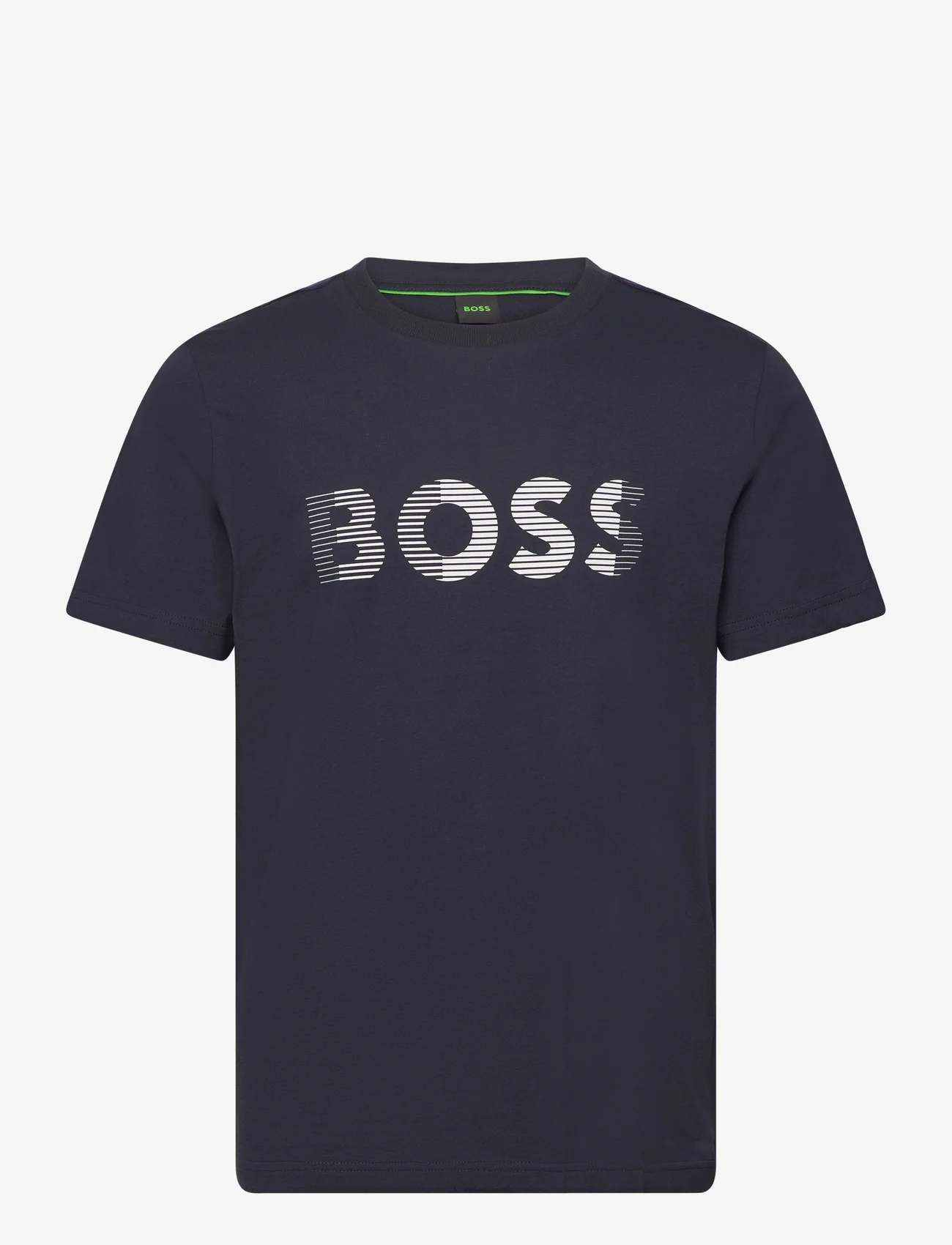 BOSS - Tee 1 - t-shirts - dark blue - 0
