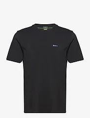 BOSS - Tee Tape - short-sleeved t-shirts - black - 0