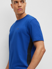BOSS - Tee Tape - short-sleeved t-shirts - turquoise/aqua - 4