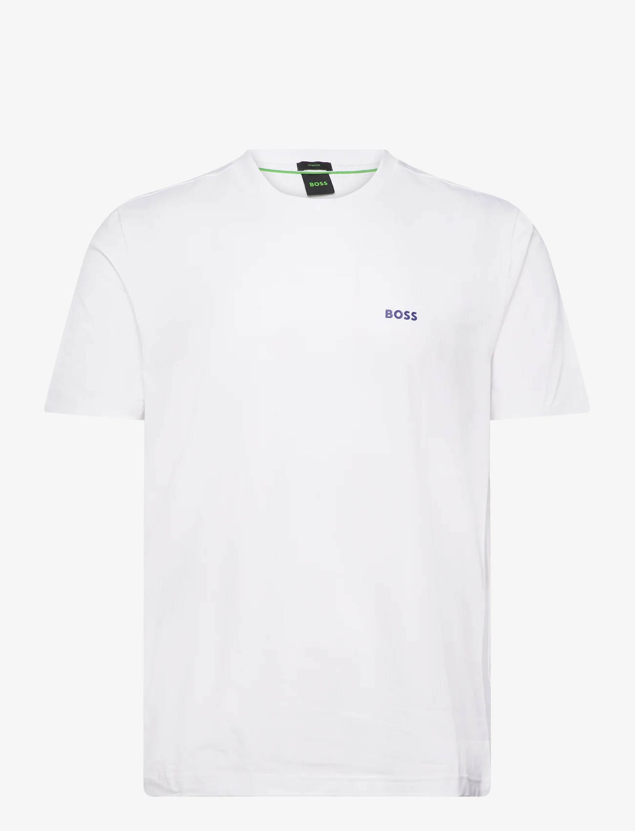 BOSS - Tee Tape - short-sleeved t-shirts - white - 0