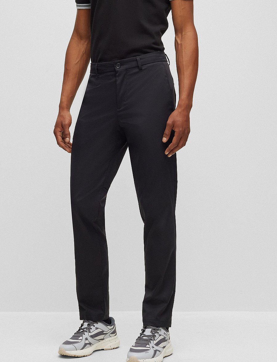 BOSS - T_Phoenix-Reg - golfbuxur - black - 4