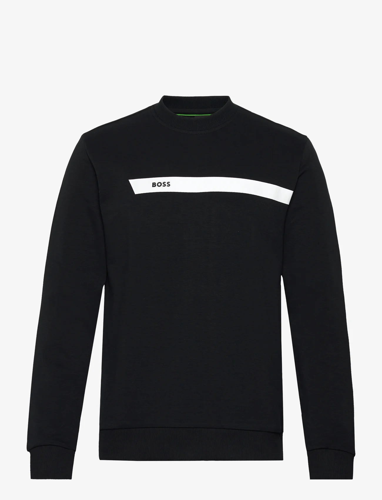BOSS - Salbo 1 - sportiska stila džemperi - black - 0