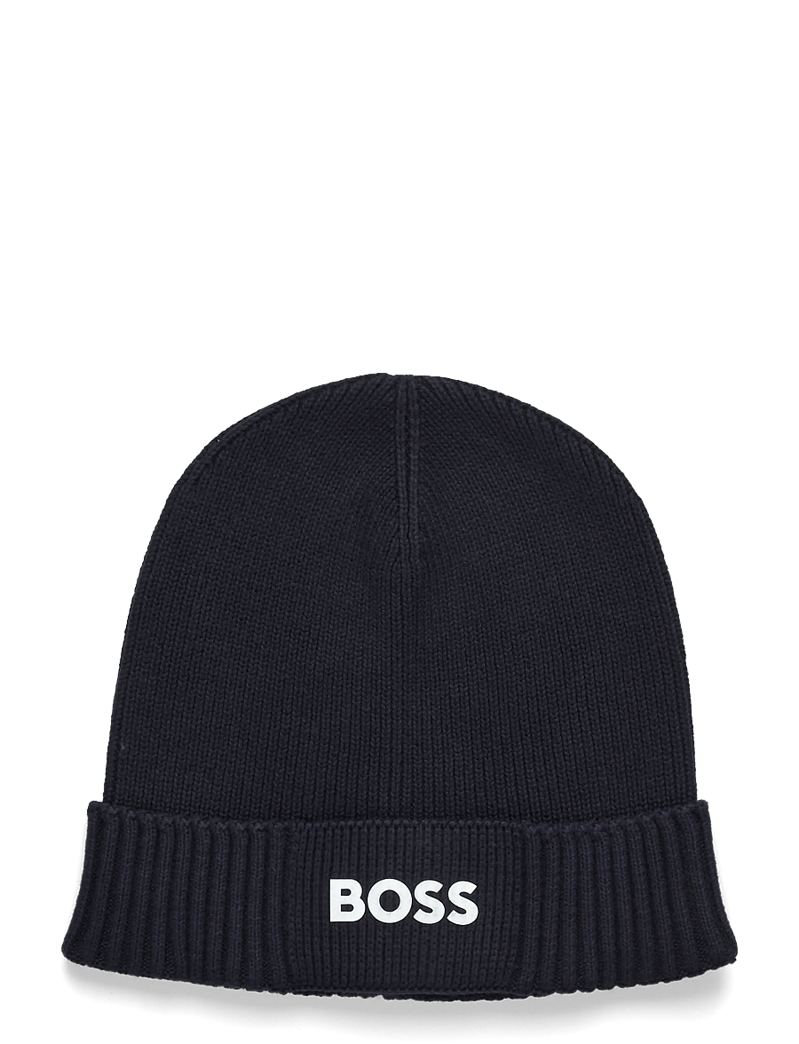 BOSS - Asic_Beanie-X - bonnets - dark blue - 0