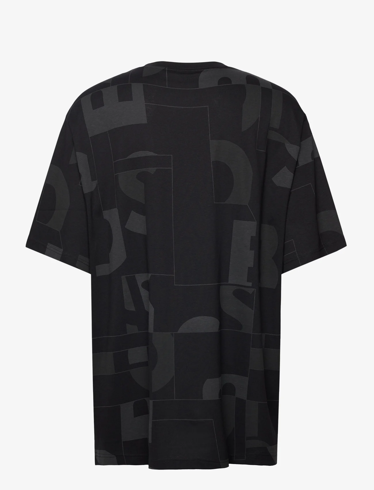BOSS - Timono Lotus - short-sleeved t-shirts - black - 1