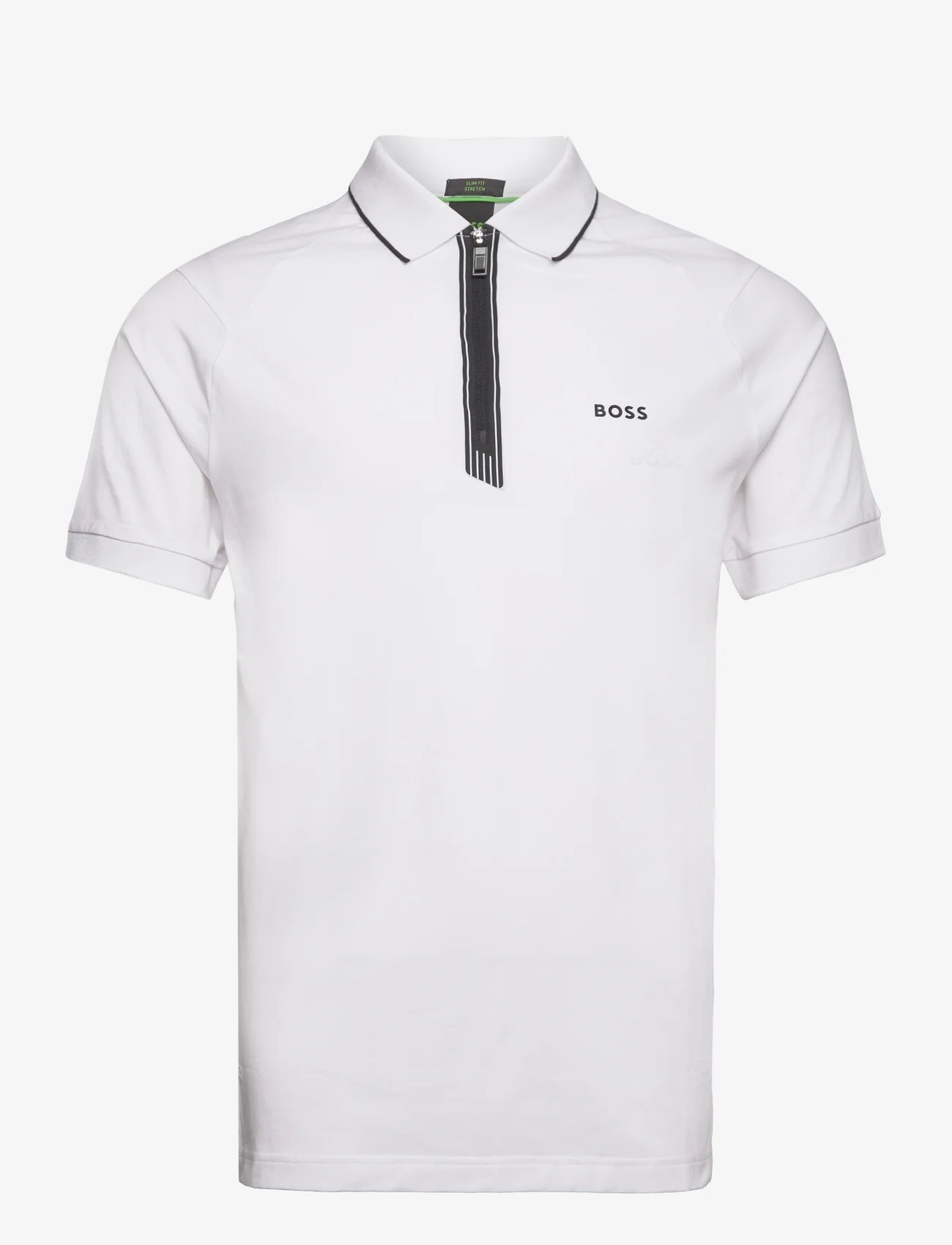 BOSS - Philix - polo marškinėliai trumpomis rankovėmis - white - 0