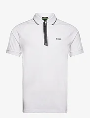 BOSS - Philix - polo marškinėliai trumpomis rankovėmis - white - 0