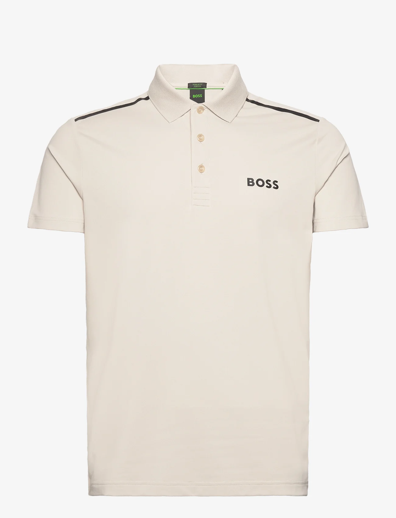 BOSS - Paddytech - polo marškinėliai trumpomis rankovėmis - light beige - 0