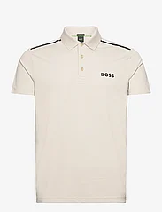 BOSS - Paddytech - polo marškinėliai trumpomis rankovėmis - light beige - 0