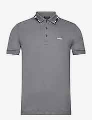 BOSS - Paule - short-sleeved polos - medium grey - 0