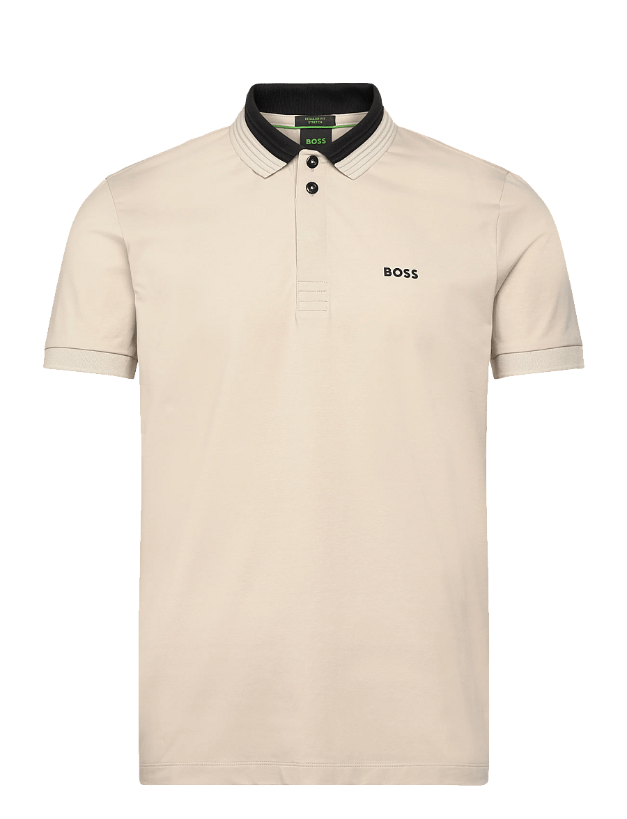 BOSS - Paddy 1 - toppar & t-shirts - light beige - 0